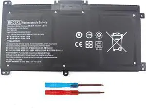 Laptop BK03XL 916811-855 Battery for HP Pavilion X360 convertible 14-BA000 14m-ba0xx 14M-BA000 14m-ba011dx 14m-ba013dx 14m-ba015dx 14m-ba114dx 14-ba253cl 14-ba125cl 14-ba175nr 916366-421 541 LB7S UB7G