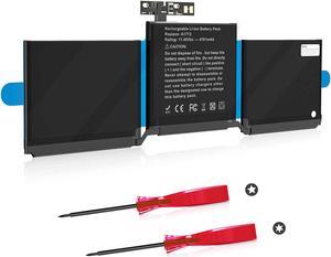 A1708 A1713 Battery,TECHOWL Replacement Battery for A1708 MacBook Pro 13-inch (Late 2016,Mid 2017 Version) EMC 2978 3164 - [Li-Polymer 11.4V 54.5Wh 4781mAh]