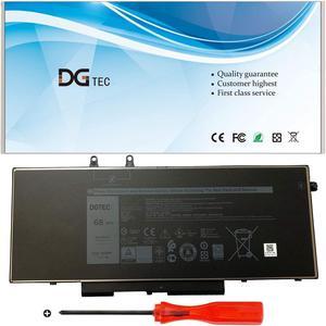 68Wh 4GVMP Laptop Battery Replacement for Dell Latitude 5400 5410 5500 5510 Precision 3540 3550 Inspiron 7590/7591/7791 2-in-1 Series 1V1XF X77XY R8D7N 9JRYT 09JRYT 7.6V 4-Cell