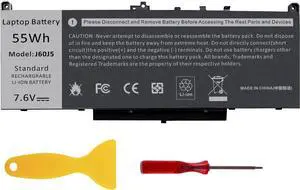 TREE.NB Battery for Dell Latitude E7470 E7270 7470 7270 7.6V 55Wh Battery Type MC34Y 242WD 1w2y2 J60J5
