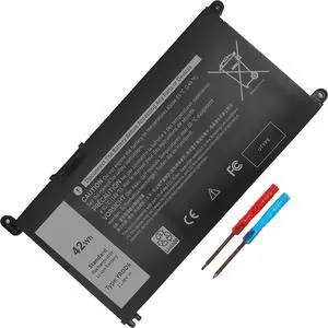 42Wh YRDD6 1VX1H Battery for Dell Inspiron 5482 5485 7586 3583 5491 2-in-1 5591 3310 2-in-1 5593 3493 3593 3793 5480 3582 5581 5590 3584 5493 5585 5594 5598 3501 P93G001 VM732 Vostro 3491 5490 Laptop.