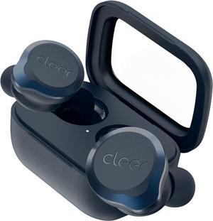 Cleer Audio Ally Plus II True Wireless Noise Cancelling Earbuds, Long Lasting 33 Hour Battery, Best Bluetooth Earbuds, Smart Controls Mobile App, Midnight Blue