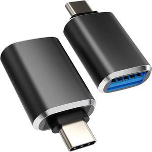 Type C OTG USB C Male to USB A Female Adapter Thunderbolt3.0 Cable for MacBook iPhone15 Pro Max Plus iPad Pro Air Mini Compatible for Samsung Galaxy S20/S21 LG Camera Memory Stick Card Connector