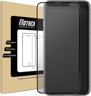 Mothca Matte Glass Screen Protector for iPhone 11/iPhone XR Anti-Glare & Anti-Fingerprint Tempered Glass Clear Film Full Screen Case Friendly Easy Install Bubble Free foriPhone 11/XR - Smooth as Silk