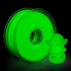 3D Printer Filament PLA Filament Glow in The Dark 175mm Dimensional Accuracy  003 mm 1 kg Spool