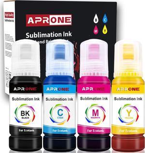 L 400ML Sublimation Ink for Epson EcoTank Printers ET-2400 ET-2720 ET-2800  ET-2803 ET-2760 ET-2820 ET-2850 ET-3710 ET-3760 ET-4700 ET-4760 ET-15000  F170 (Autofill/Upgrade Version/ICC Free) 