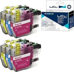 LCL Compatible Ink Cartridge Replacement for Brother LC3017 LC-3017 XL LC30173PK LC3017C LC3017M LC3017Y MFC-J5330DW MFC-J6530DW MFC-J6930DW MFC-J6730DW MFC-J5335DW (6-Pack 2Cyan 2Magenta 2Yellow)