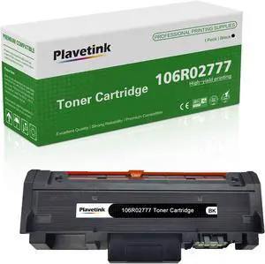 Plavetink Compatible Toner Cartridge Replacement for Xerox 106R02777 Work for Xerox Phaser 3260 3260DI 3260DNI 3052 WorkCentre 3215 3215NI 3225 3225DNI Printer (1 Black High Yield 3000 Pages)
