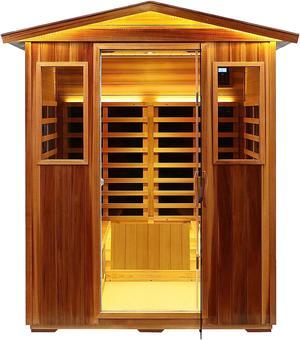 Four-person far-infrared outdoor sauna-B