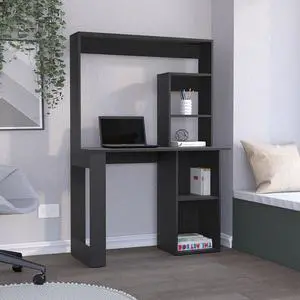 Maine Desk With Hutch and  Shelves