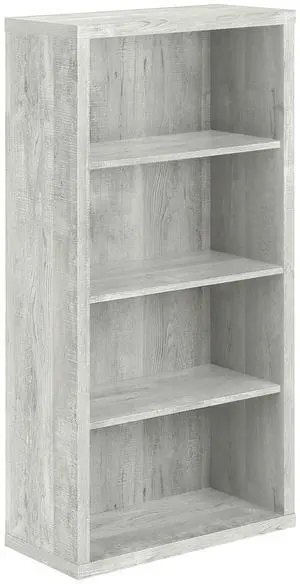 Bookshelf, Bookcase, Etagere, Corner, 5 Tier, 72"h, Office, Bedroom, Walnut Laminate, Contemporary, Modern