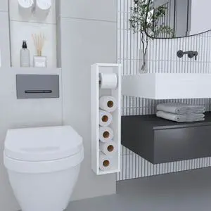 Shelf  28" H, with 2 Shelves, White