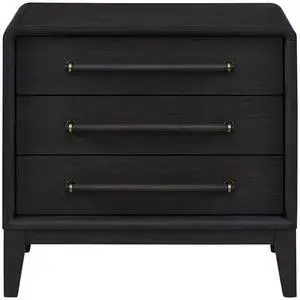 3 Drawer Nightstand With USB