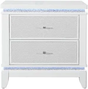 ADALID WHITE NIGHTSTAND
