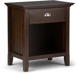 Acadian - Bedside Table - Brunette Brown