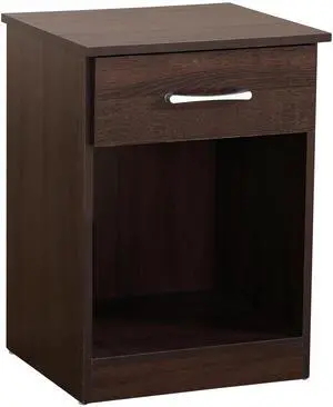 Charming Wenge Nightstand With Sleek Design