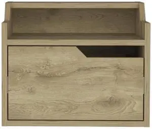 Floating Nightstand Chester, Bedroom, Macadamia Floating Nightstand Chester, Bedroom, Macadamia