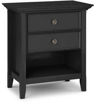 Amherst - Bedside Table - Black