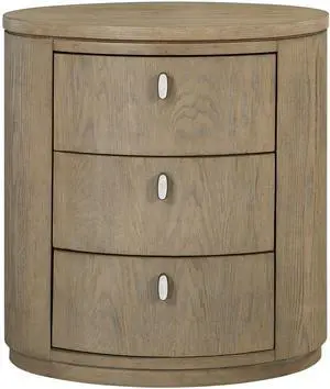 Oval Nightstand - Toffee Oval Nightstand - Toffee