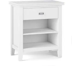 Artisan - Bedside Table - White
