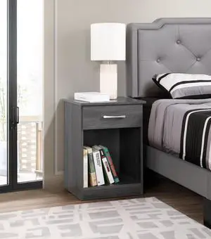 Lindsey G0043-N RTA Nightstand , Gray