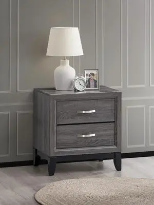 Glasgow G04305-N Nightstand , Gray