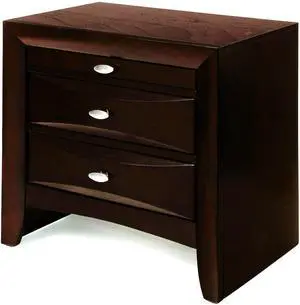 Ireland Espresso Finish Nightstand