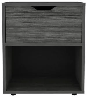 Nightstand Altheimer, Bedroom, Light Gray