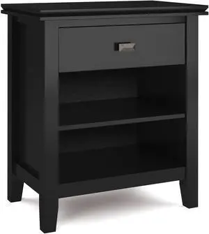Artisan - Bedside Table - Black