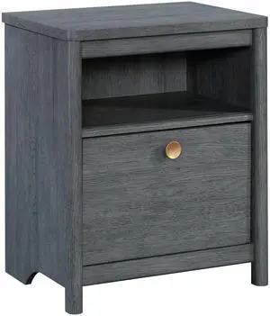 Night stand, Blue finish Night stand, Blue finish