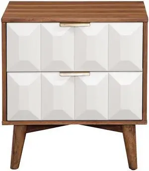 Ginny - Nightstand - Dark Brown