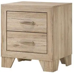 Miquell Natural Finish Nightstand