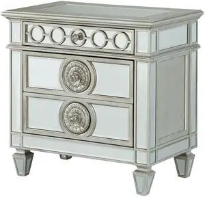 Varian Mirrored Nightstand Varian Mirrored Nightstand