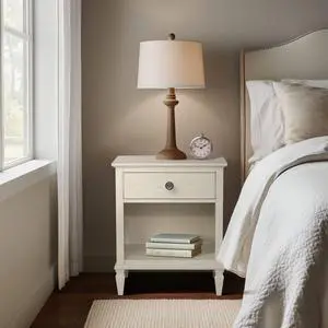 Victoria Nightstand Antique Cream