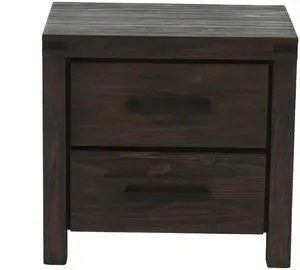 Bedroom Furniture Simple Nightstand Drawers Bed Side Table Solidwood