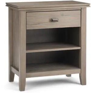 Artisan - Bedside Table - Distressed Grey