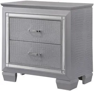 Lillian - Nightstand - Gray