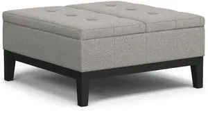 Dover Lift Top Coffee Table Storage Ottoman