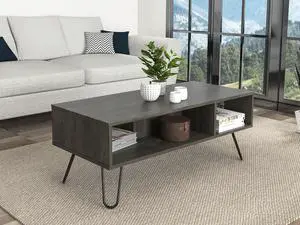 Minnesota Charcoal Coffee Table