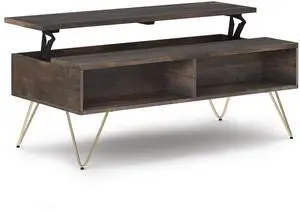 Hunter - Lift Top Coffee Table - Ebony
