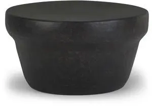 Garvy - Metal Coffee Table - Rustic Bronze