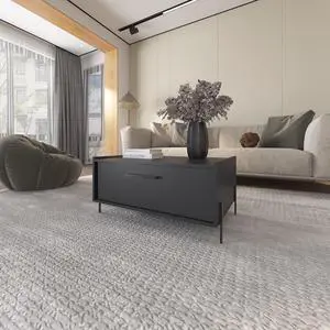 Glendale Coffee Table with Flip-Down Door in Melamine, Black