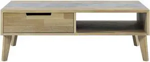 Calgary - Sintered Stone Coffee Table - Brown