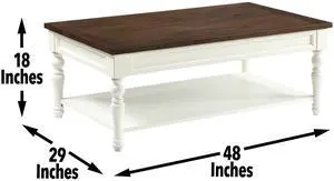 Joanna - Coffee Table - White