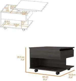 Portland Lift Top Coffee Table