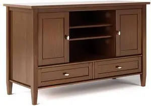 Warm Shaker - TV Media Stand - Russet Brown