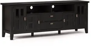 Artisan - 72" TV Media Stand - Hickory Brown