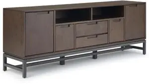 Banting - Mid Century 72" Wide TV Stand - Walnut Brown