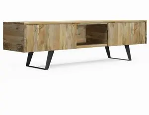 Lowry - 72" TV Media Stand - Natural