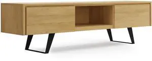Lowry - 72" TV Media Stand - Oak